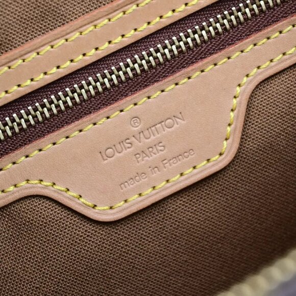 LOUIS VUITTON Cabas Piano Shoulder Bag Monogram Leather Brown M51148 78ED700 - Picture 6 of 14